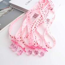 10pcs Baby Shower Pacifiers Necklace Acrylic Baby Pacifiers Party Favors Pacifiers Charm Pacifiers Necklace For Baby Shower Party Decorations Table Scatter, Baby Shower Family Decorations Gifts