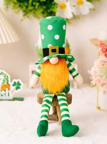 1 件圣帕特里克节饰品绿叶节鲁道夫饰品彩虹节日饰品家居办公室礼品饰品装饰 - 彩色 - 查看 14