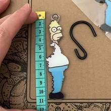 Homer Simpson Hanging Christmas Tree Decoration - The Simpsons Bush Meme Bauble - Multicolor - View 11