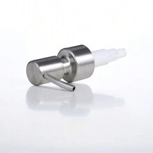 1 pièce Tête de distributeur de savon liquide en acier inoxydable 304 pour distributeur de mousse de savon, shampoing, accessoires de salle de bain, décoration de maison, décoration d'automne, rentrée scolaire