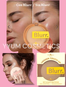 Blurr primer control grasa matificante Retoque Invisible bálsamo ITALIA DELUXE ORIGINAL Primer Fijador Mate Blurr Unseen Touch Up Italia Deluxe - TRANSPATENTE - Ver 2