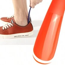 1 Peça calçadeira portátil, ferramenta conveniente para levantar sapatos para uso em viagens e em casa, suprimentos de volta às aulas