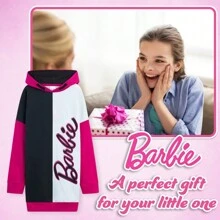 Barbie Oversized Hoodie Sweater Dress - Multicolor - View 2