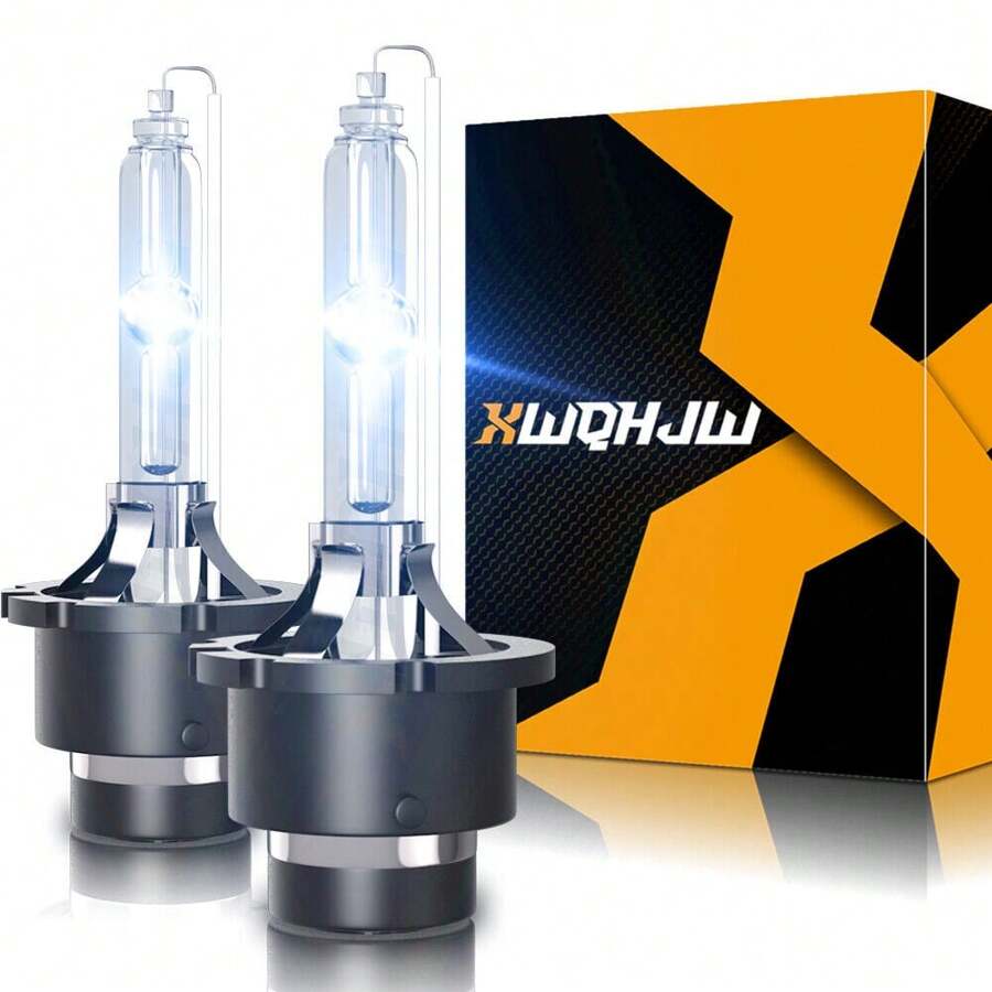 2X D2S 35W 6000K HID Xenon Replacement Low/High Beam Headlight Lamp Bulbs White - D2S - 查看 1