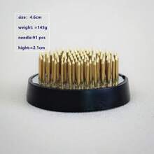 Japanese-Style Flower Stand Brass Needle Base Flower Arranging Tool Kenzan Floral Design Handmade Flower Art Fixation Device For Flowers And Plants - Gold - View 10