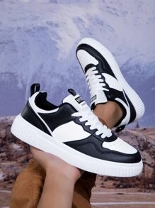 Paar Leinwand Sneakers, Herren Damen kleine weiße Schuhe Lässig Trainer, Frühling Sommer neue Studentenanfänger Schulsaison Sportschuhe, weiße Schuhe Größe 36-45 Große Größe rutschfeste Arbeitsschuhe