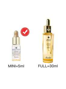 Guerlain 娇兰【迷你装】帝皇蜂姿青春水润精华油，5毫升 - 一款三效合一的多功能面部精华油，质地独特，轻盈如水，滋养如油，功效如精华。升级配方蕴含95%天然成分，以及来自保护区和生物圈的4种珍贵蜂蜜。这款瞬间吸收的保湿精华油，可将肌肤修护力提升9倍，令肌肤焕发光彩。【包装随机（共2款）】 - 5ml - New - 查看 2