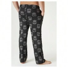 Liverpool F.C. Pyjama Comfy Nightwear Bottoms Lounge Wear PJ Liverpool Gift - Black - View 4