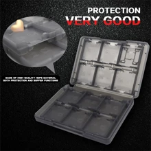 DATA FROG DATA FROG 28 In 1 Portable Game Cards Storage Hard Case For Nintend O NEW 3DS / 3DS / DSi XL / DSi LL / DS Lite Game Accessories