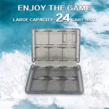 DATA FROG DATA FROG 28 In 1 Portable Game Cards Storage Hard Case For Nintend O NEW 3DS / 3DS / DSi XL / DSi LL / DS Lite Game Accessories