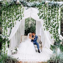 36 Pack Artificial Ivy Fake Vines,Ivy Garland Greenery Garland Fake Hanging Plants Vines Aesthetic Green Leaves For Bedroom Wedding Party Garden Wall Room Decor - 綠色 - 查看 5