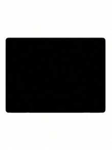 Large Black Mouse Pad 40x40cm Non-Slip And Waterproof Smooth - Black - View 3