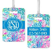 Customized Luggage Tag, Customized Acrylic, Customize Name Phone Email, Advanced Design Sense, Suitable For Any Scenario | Luggage Handbag Backpack Beach Bag, Exclusive Items, Autumn/Winter Gifts, Personalized Daycare Bag ID, Personalized Diaper Bag Tag