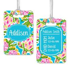 Customized Luggage Tag, Customized Acrylic, Customize Name Phone Email, Advanced Design Sense, Suitable For Any Scenario | Luggage Handbag Backpack Beach Bag, Exclusive Items, Autumn/Winter Gifts, Personalized Daycare Bag ID, Personalized Diaper Bag Tag