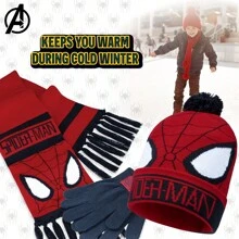 Marvel Winter Accessories Set Cosy School Travel Gift - one-size - View 5
