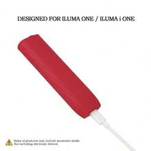 适用于 IQOS ILUMA ONE/ILUMA I ONE 的硅胶保护套，360° 全方位保护，马卡龙色硅胶材质，斜纹纹理，亲肤防滑，防摔，男女通用，吸烟者的理想配件，适合作为各种节日礼物。