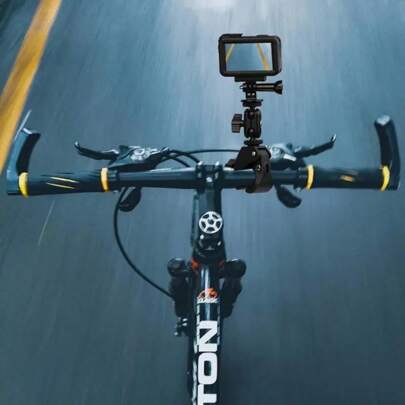 Sports Camera Clip Holder Adapter Mount, Suitable For Motorcycle Bicycle Handlebars For Insta360 GoPro