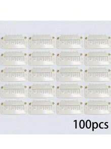 20/40 Pieces Hair Clips Hair Extensions Snap Clip For Women Metal Wig Comb Clips For Hair Extensions