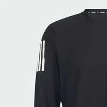 Adidas 阿迪达斯 2024 男式 OTR B LS 圆领长袖运动 T 恤 IN1486 - 黑色 - 查看 2