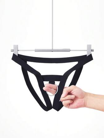 Men's Sexy Briefs, Backless Underwear With Thin Straps, Men's Bikini Underwear, O-Ring Men's Thong Lingerie