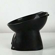 1/2 pièces Bol pour chat, Plateau incliné à 15 degrés anti-vomissement, Base stable, Difficile à renverser, Station d'alimentation ou d'abreuvement pour animaux de compagnie, Accessoires pour chat, Bol à nourriture pour chat, Set de bols pour chat, Convient aux chats et chiens d'intérieur, Peut être nettoyé au lave-vaisselle