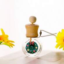 Cartoon Christmas Car Air Vent Fragrance Essential Oil Bottle, Empty Bottle, Car Decor, Merry Christmas Home Decor Christmas Decorations Room Decor, Christmas Gifts