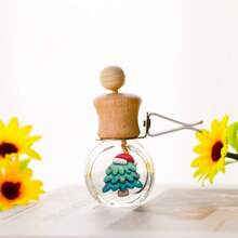 Cartoon Christmas Car Air Vent Fragrance Essential Oil Bottle, Empty Bottle, Car Decor, Merry Christmas Home Decor Christmas Decorations Room Decor, Christmas Gifts