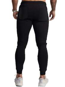 3 Pcs Men's Casual Jogger Sweatpants Slim Fit Drawstring Deep Pockets Gym Running Workout Stretch Sweatpants - Đen + Xám nhạt + Xanh quân đội - Xem 3