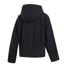 Skechers Sportswear Fashion Running Fitness Training Casual Woven Hooded Jacket L424W040-0018