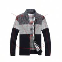 Saco Sueter Chamarras Caballero Abrigos Para Hombre - Rojo - Ver 6