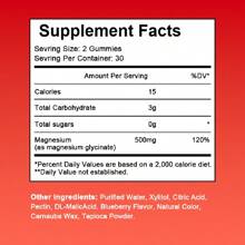 Magnesium Glycinate Gummies - High Absorption, Rate And Supports Bone Health, Lmproves Sleep Quality - 60 Gummies - HƯƠNG Mâm Xôi - Xem 2