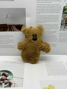 Mùa thu và mùa đông mới dễ thương thú cưng gấu nhỏ bóp gấu nhỏ đồ chơi sang trọng trẻ em sách đóng gói phụ kiện móc khóa mặt dây chuyền cho bé gái búp bê búp bê vải nhỏ móc khóa túi mặt dây chuyền cho trẻ em búp bê cặp đôi mặt dây chuyền trang trí máy búp bê thời trang búp bê quà tặng đa năng quà tặng nhỏ cho bạn thân - Nhiều màu - Xem 3