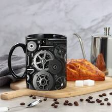 1个11盎司大号陶瓷趣味工具箱造型咖啡杯 - 生日、派对、节日励志礼物 - 适用于餐厅、咖啡馆、家庭和办公室的独特饮具，也是开学季的完美之选 - 彩色 - 查看 16