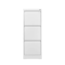 3 Drawer File Cabinet With Lock Metal Vertical File Storage Cabinet Office Home Steel Vertical File Cabinet For A4 Legal/Letter Size Narrow File Cabinet Locked,Assembly Required White Metal 3 Drawers