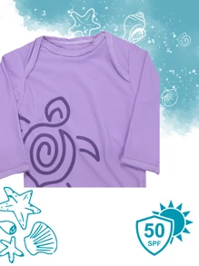 BABY BODYSUIT UV50+ PROTECTION - Lila Púrpura - Ver 3