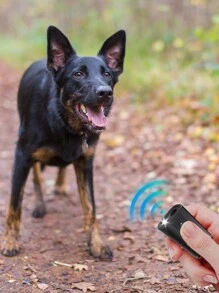 Ultra-Portable Mini Ultra Dog Barking Solution - Instant Calm, Highly Effective Deterrent Against Excessive Barking - Rechargeable, Advanced Ultrasonic Technology - Black - View 3