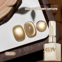 1件/6件套 15毫升金色渐变猫眼指甲油凝胶光疗凝胶可卸指甲磁性凝胶指甲油美甲DIY家用沙龙级产品 - 不含磁棒 - 彩色 - 查看 12