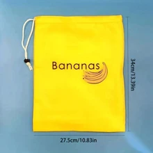 1 Piece Of Yellow Banana Storage Bag, Preventing Ripening, Banana Storage Bag, Lightweight, Easy To Wash, Durable Fruit Storage Box, Kitchen Vegetable And Fruit Fresh Storage Bag, Kitchen Supplies