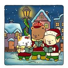 1PC Fuzzy Hygge: Christmas Vibes Coloring Book For Adults & Teens Featuring Cozy Festive Holiday Winter Scenes With Adorable Animals Characters (Fuzzy Friends Coloring), Perfect Gift For Christmas! Back To School