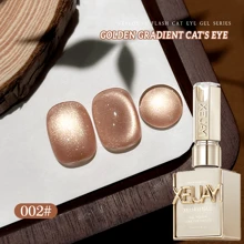 1件/6件套 15毫升金色渐变猫眼指甲油凝胶光疗凝胶可卸指甲磁性凝胶指甲油美甲DIY家用沙龙级产品 - 不含磁棒 - 彩色 - 查看 16