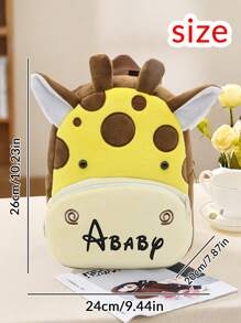 LICVIC 1 pieza Mochila infantil con nombre bordado personalizado, útiles escolares de vuelta al cole para niños, mochila con dibujos animales, bolsa escolar con nombre bordado personalizado, regalo para niños, mochila para guardería, bolsa de almacenamiento escolar, bolsa de almacenamiento de papelería, suministros para estudiantes, suministros para guardería, mochila con dibujos animados, regalo de Navidad, regalo de cumpleaños, regalo de vuelta al cole, regalo de Año Nuevo, regalo para niño, regalo para niña, dinosaurio, tigre, koala, gato, jirafa, unicornio, elefante