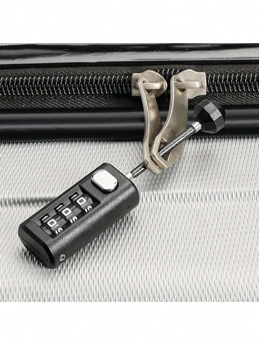 3 cifre Password Lock sicurezza piccola valigia lucchetto colore rosso Mini lucchetti carino combinazione richiudibile lucchetto strumenti di bloccaggio  30