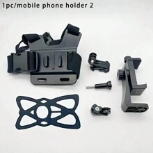 1 Stück einstellbarer Brustgurt Handyhalterung, Zubehör für Videoaufnahmen aus der Egoperspektive für Outdoor-Aktivitäten wie Radfahren, Skifahren, Rudern, Jagd