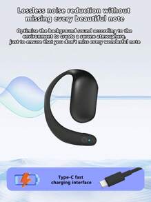 Wireless Headphones Binaural Stereo Small Coconut Ball Comfortable Wear Fashion Hanging Rope - one-size - View 4