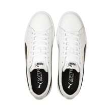 Puma Serve Pro Lite 运动鞋，休闲轻便运动鞋，款式 374902-08，男女通用 - 彪馬白-黑色-金色 - 查看 3