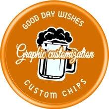 50 Custom Plastic Token Chips To Add Your Personal Logo And Text To Wedding Bars, Golf And Birthday Parties, Multi-Functional, Anti-Mold, Ornamental, Exquisite, Stylish, High-Quality, Adorable, Modern, Custom, Unique, Personalized, Ideal Gifts For Him, Ideal Gifts For Her, Her, Boyfriend, Girlfriend, Dad, Mom, Family, Friends, Son, Daughter, Kids, Kitchen, Dining Room, Bedroom, Office, Living Room, Home, Garden, Tea Room, For Anniversaries, For Birthdays, For Housewarming, For Graduation - Multicolor - View 9