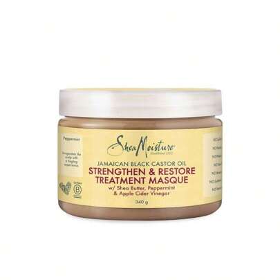 Shea Moisture Jamaican Black Castor Oil Strengthen & Restore Treatment Masque