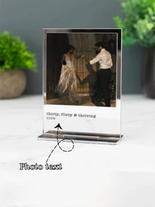 Custom Photo Plaque For Newlyweds Essential Gift For Newlyweds Symbol Of Love Family Photo The Perfect Gift For Friends Good Sisters Winter Hot Gifts Birthday Graduation