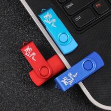USB Flash Drive 64GB 128GB Personalized Dragon Pattern Pen Drive High Speed Memory Stick Pendrive 32GB 2.0 U Disk Memoria Cle USB Gift For PC Car TV - Blue - View 5