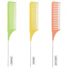 3pcs Plastic Threaded Anti-Slip Steel Tip Hair Dye Combs, High Heat Resistant Salon Professional Hair Coloring Brushes,Hair Brush,Comb,Hair Tools,Hair Products And Accessories For Barber Salon Beauty Travel Essentials,Back To School,Travel Holiday Essentials,Hair Accessories For Women,Brush,Hair Brushes,Edge Brush,Brush Hair,Hair Comb,Comb Hair,Detangling Brush,Ball Brush,Mini Hair Brush,Hair Brush Set,Wooden Comb, Comb, Slick Back Brush, Hairbrush, Edge Brush, Brush Hair, Hair Comb, Hair Brush Set, Comb Hair, Mini Hair Brush, Detangling Brush,Hair Products, Hair Tools, Hair Stuff, Hair Care, Curly Hair Brush, Barber, Barber Accessories, Hairdressing Equipment,Travel Essentials,Hairstyle,Hairdressing,Hair Brush,Slick Back Brush,Styling Brush,Curly Hair Brush,Edge Brush,Hair Comb,Brush Hair,Hair Brush Set,Comb Hair,Comb For Curls,Detangling Brush,Hair Brush For Women,Hair,Travel,Hair Products,Hair Tools,Hair Stuff,Barber,Barber Accessories,Barbershop,Hairdressing Equipment - Multicolor - View 6
